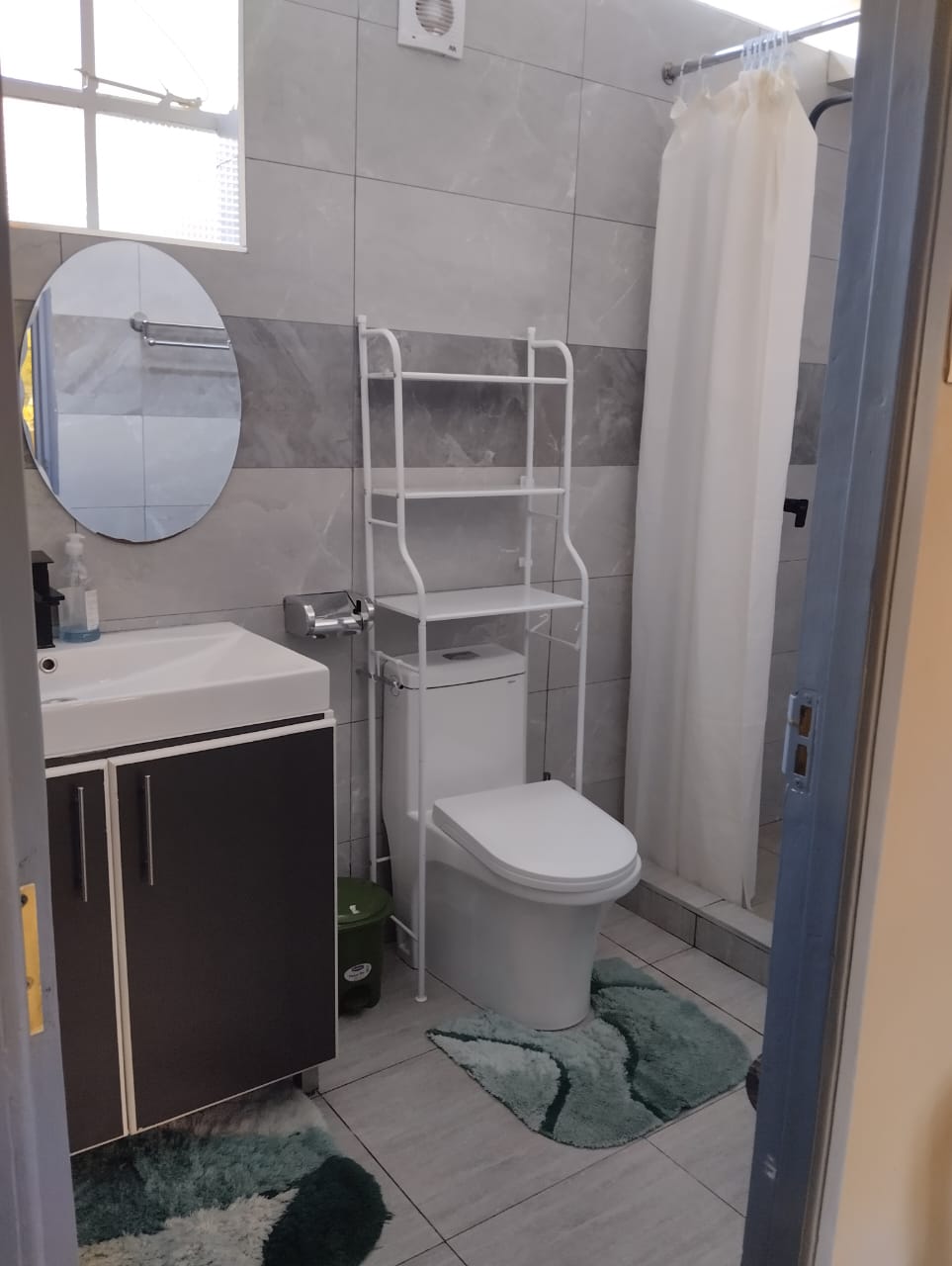 Master room toilet and sink